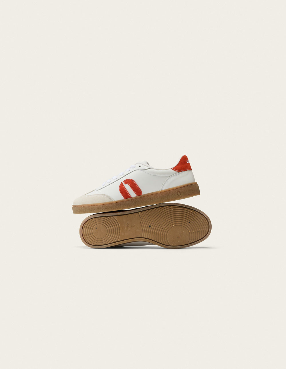 Zapatillas bajas Lucia - Blanco Naranja