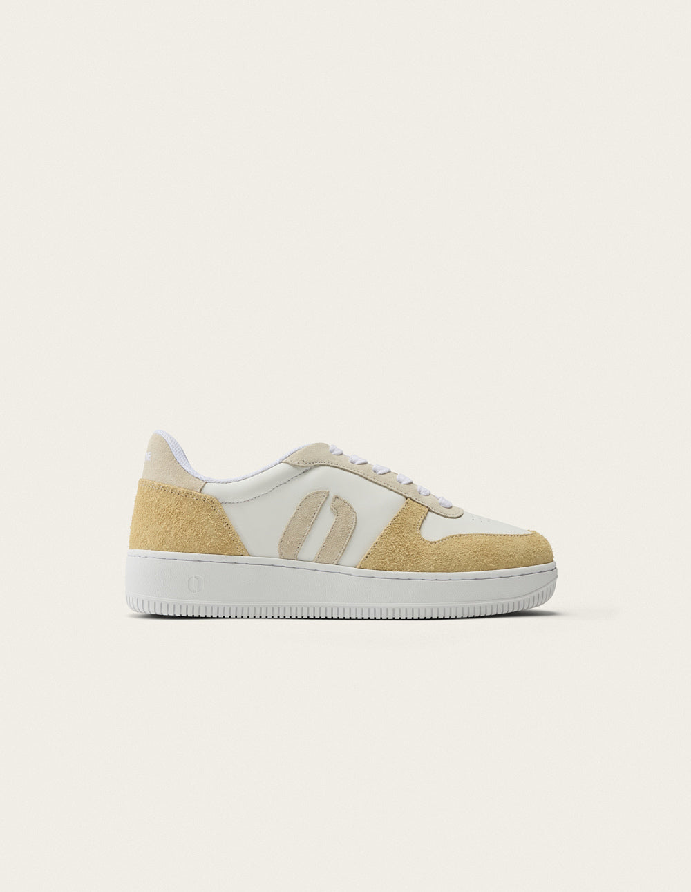 Baskets Basses Marilou - Beige Blanc - Femme