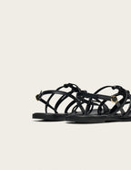 Sandalias Naen - Piel Negro - Mujer