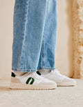 Baskets Basses Nino - Blanc Vert