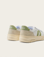 Nora Low Sneakers - White Green - Women