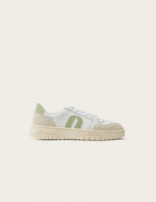 Nora Low Sneakers - White Green - Women