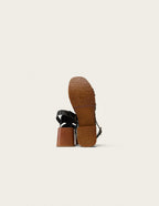 Sandalias de tacón Opunti - Piel Negra