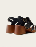 Sandalias de tacón Opunti - Piel Negra