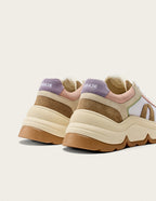 Orna Low Sneakers - Lilac Green White - Women