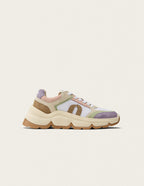 Orna Low Sneakers - Lilac Green White - Women