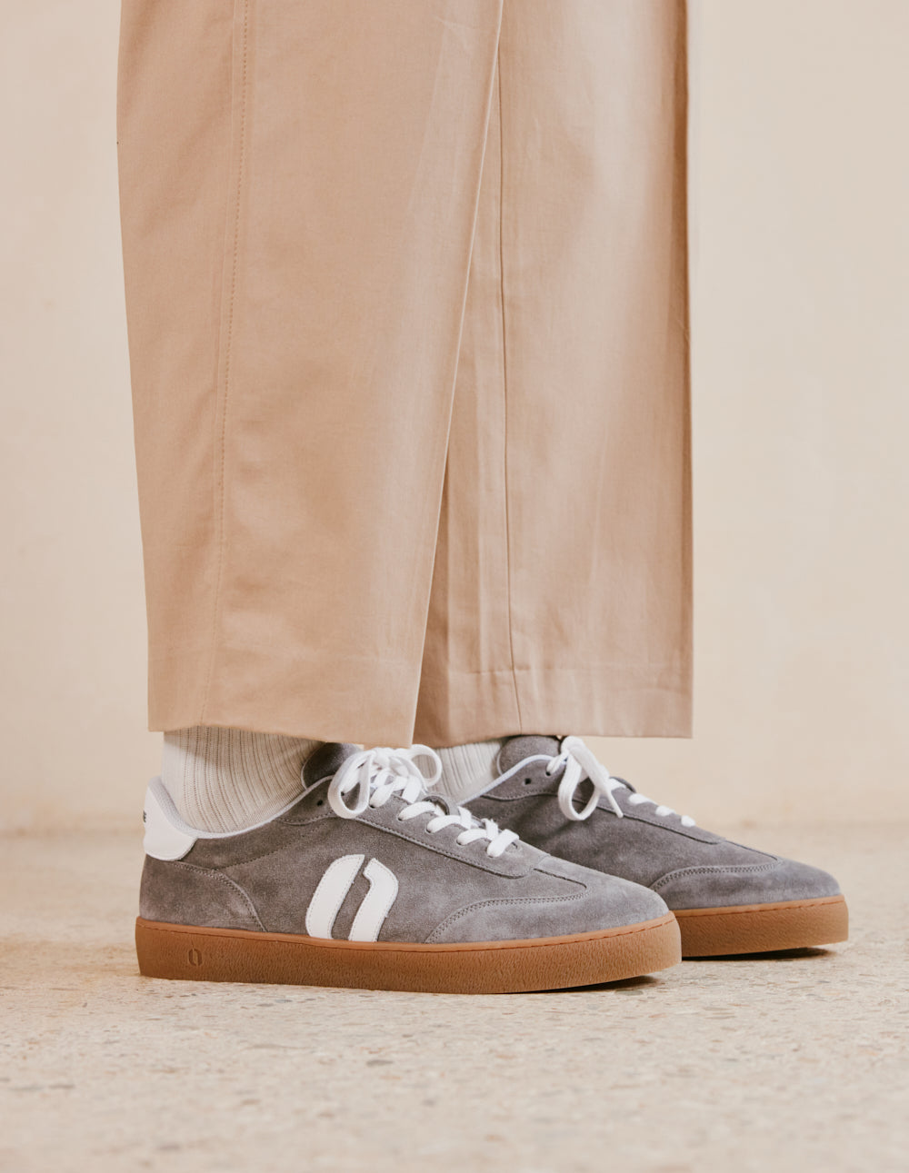 Low Sneakers Pablo - Gray White