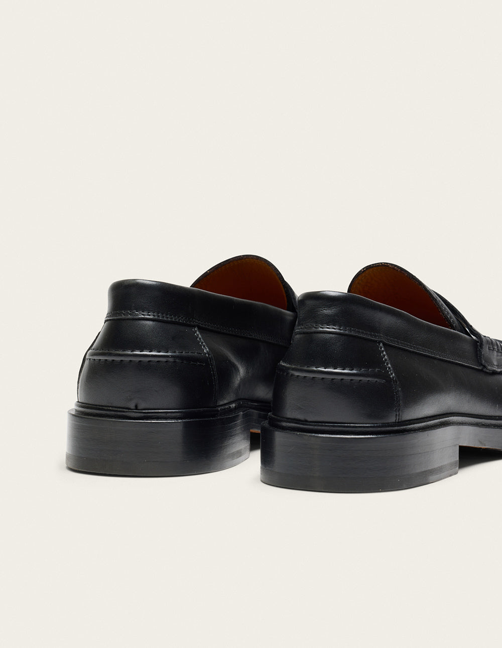 Mocassins Virgile - Cuir Noir - Homme