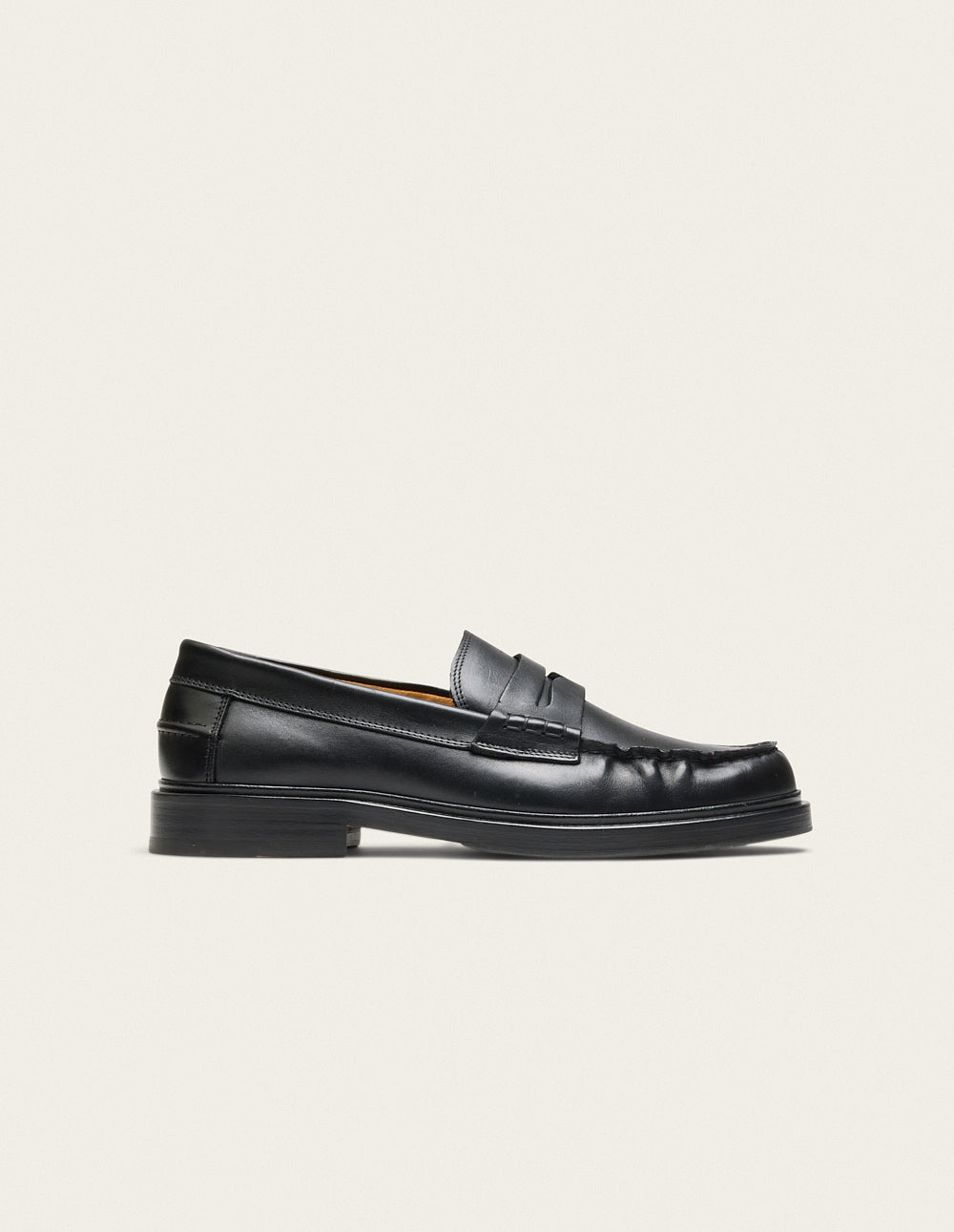 Mocassins Virgile - Cuir Noir - Homme