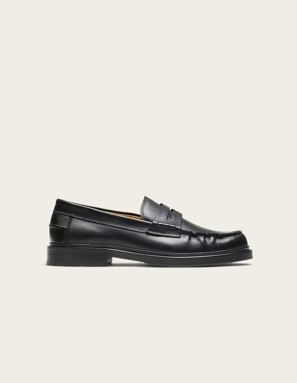 Mocassins Virgile - Cuir Noir - Homme