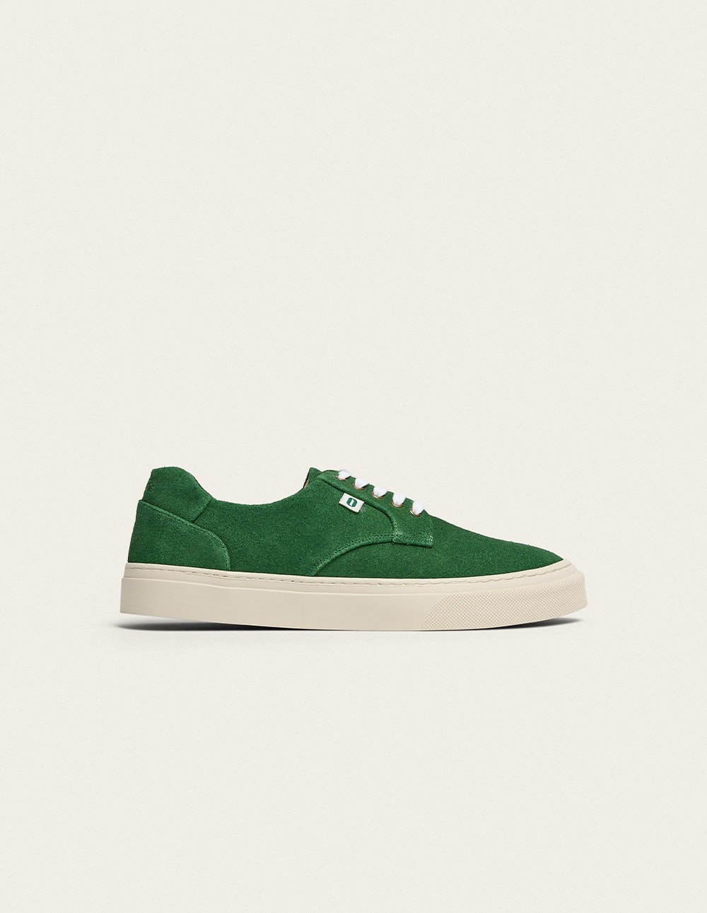 Baskets Basses Alexandre - Suède Vert - Homme