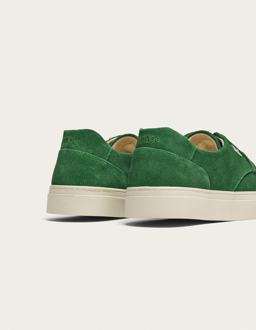 Baskets Basses Alexandre - Suède Vert - Homme