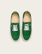 Baskets Basses Alexandre - Suède Vert - Homme
