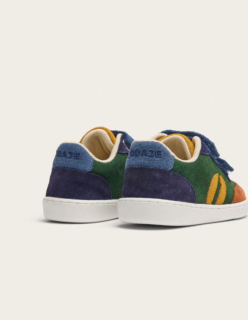 Baskets Enfants Lilo - Brique Vert Marine - Enfant