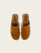 Yura Mules - Amber Suede