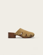 Mules Yura - Ante color topo