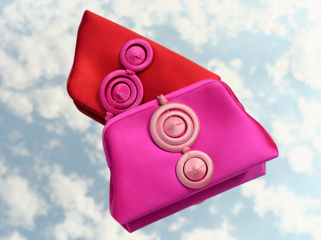Lia Fuchsia Pouch Bag