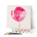 Mini Paint By Numbers 20X20Cm With Frame Je T'Aime