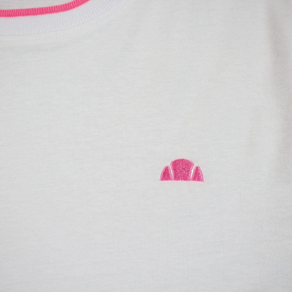 T-Shirt Manches Courtes Ellesse Femme - Blanc