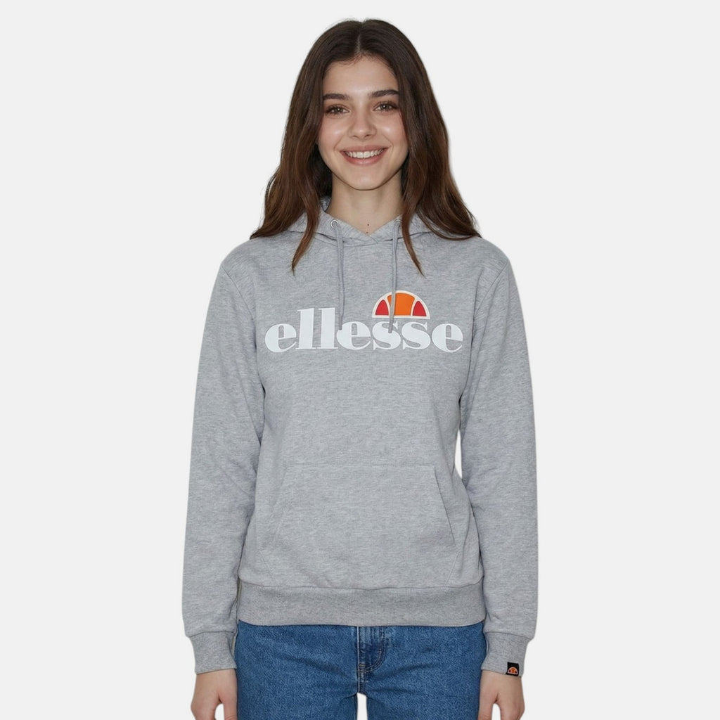 Sweat À Capuche Ellesse Femme - Gris