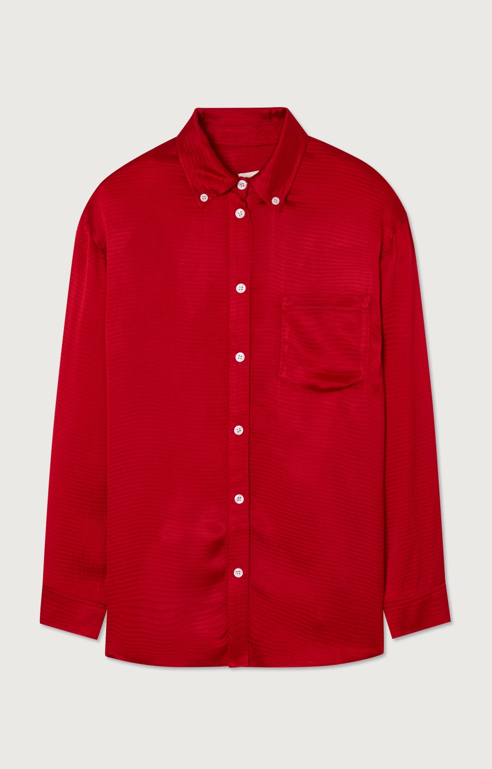 American Vintage - Camisa Amplia ML Cuello Abotonado - Coccinelle - Mujer