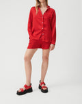 American Vintage - Camisa Amplia ML Cuello Abotonado - Coccinelle - Mujer