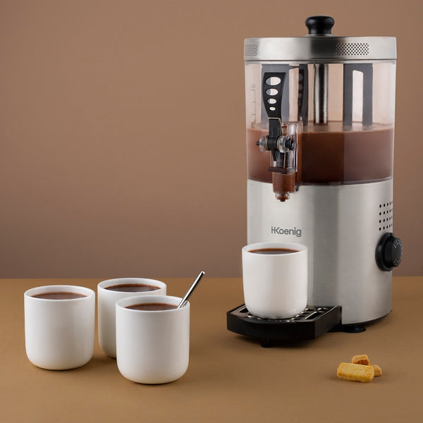 Dispensador De Chocolate Caliente - Inox