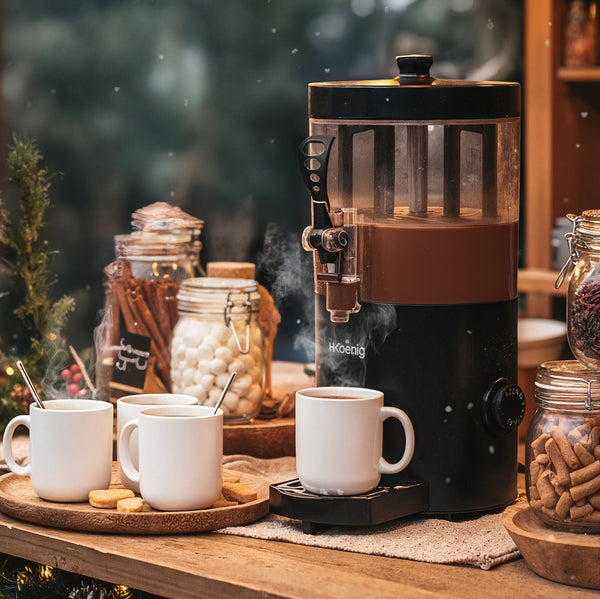 Dispensador De Chocolate Caliente - Negro