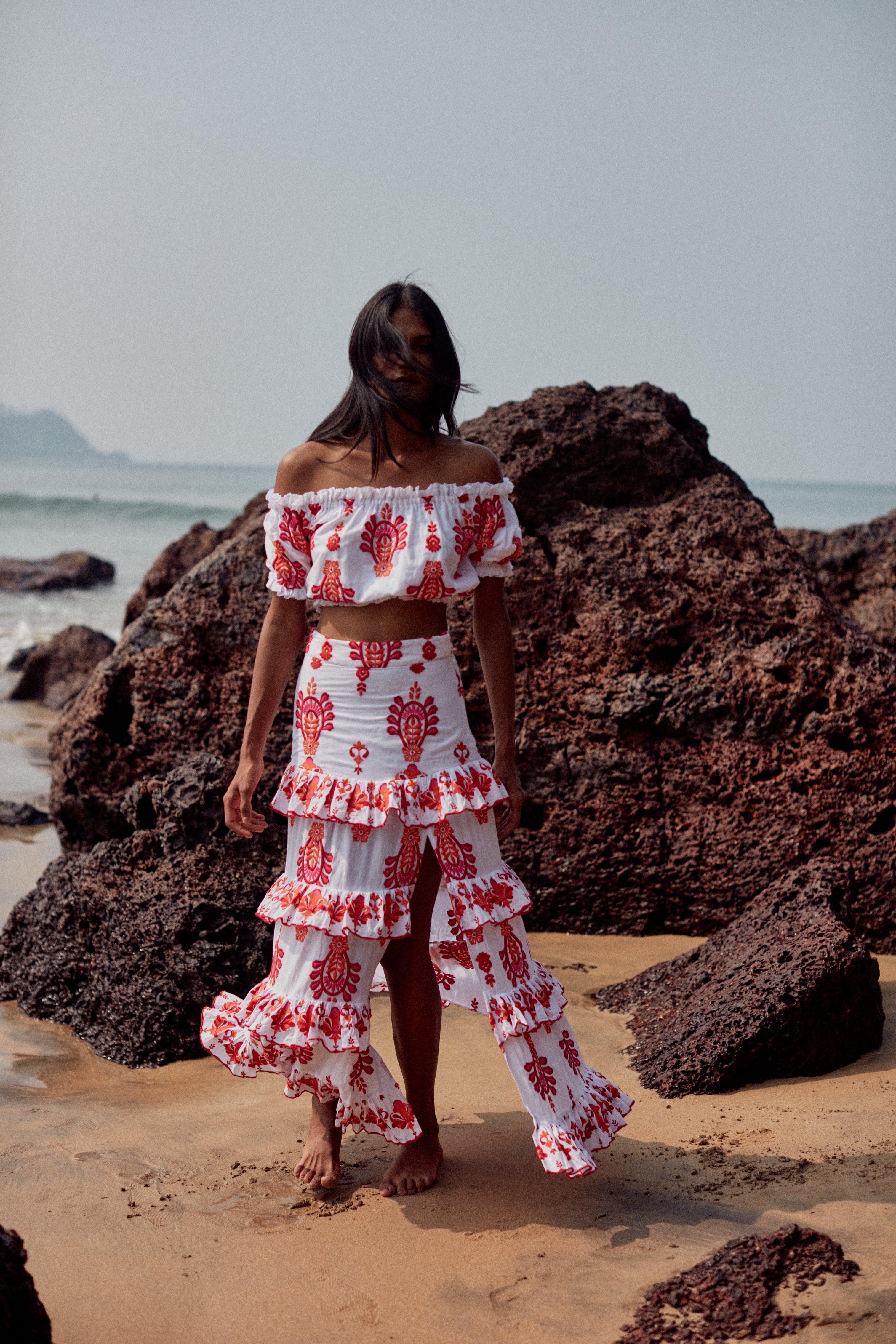 Top Jenna - Topacio Rojo