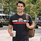 Camiseta de manga corta Ellesse Hombre - Gris