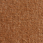 Ciara - Chairs - Bouclette - Terracotta And Black Metal Legs