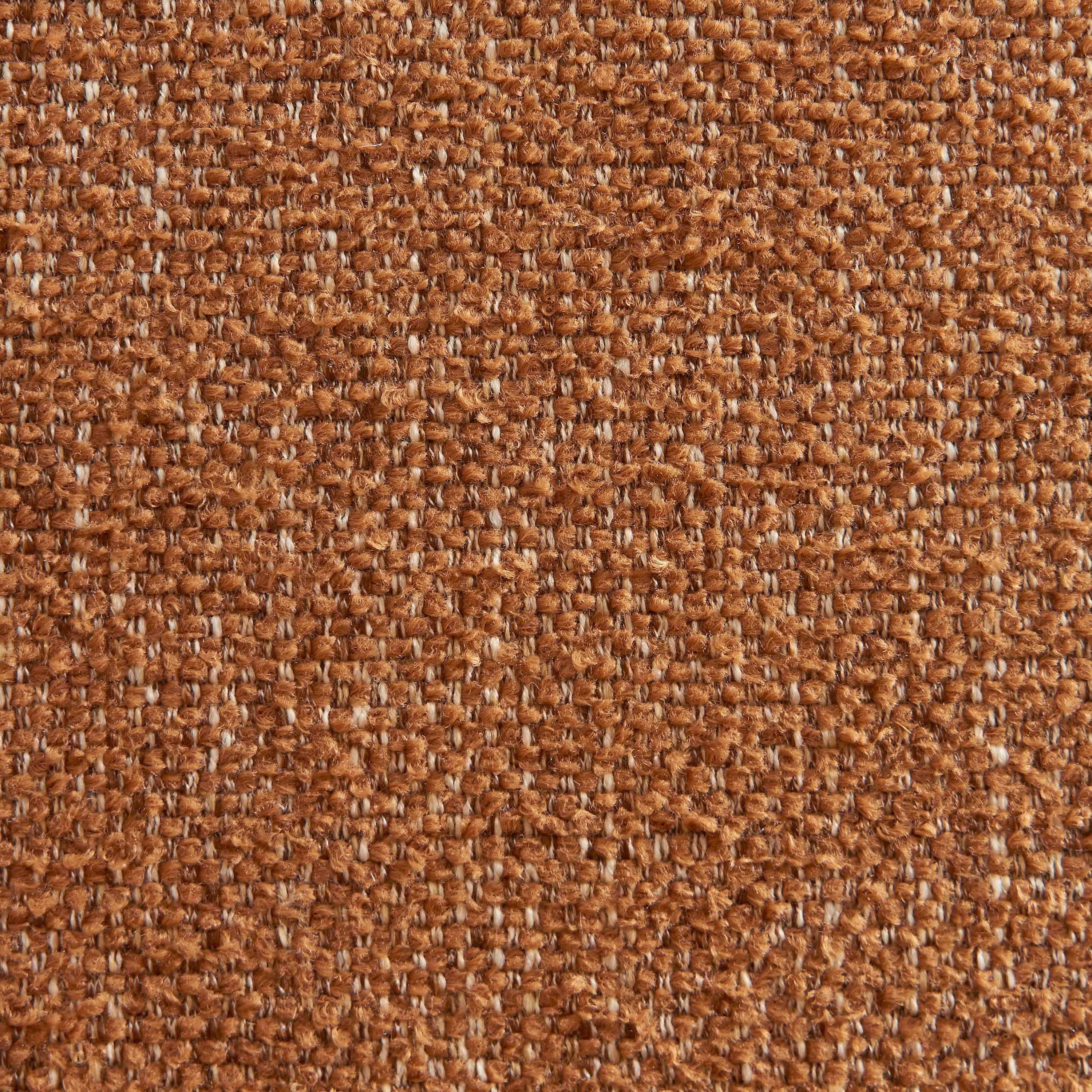 Ciara - Chairs - Bouclette - Terracotta And Black Metal Legs