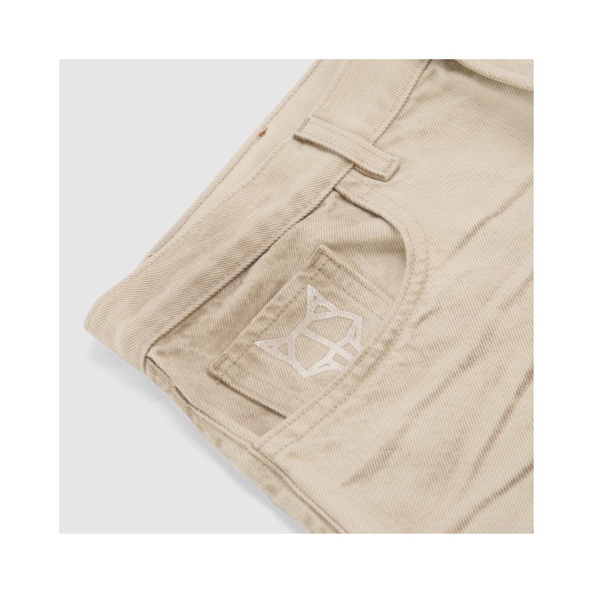 Signature Baggy Jeans - Natur - Herren