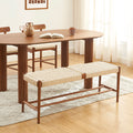 Motto - Entrance Unit - Solid Oak - Walnut And Rope