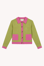 Green Dahlia Cardigan