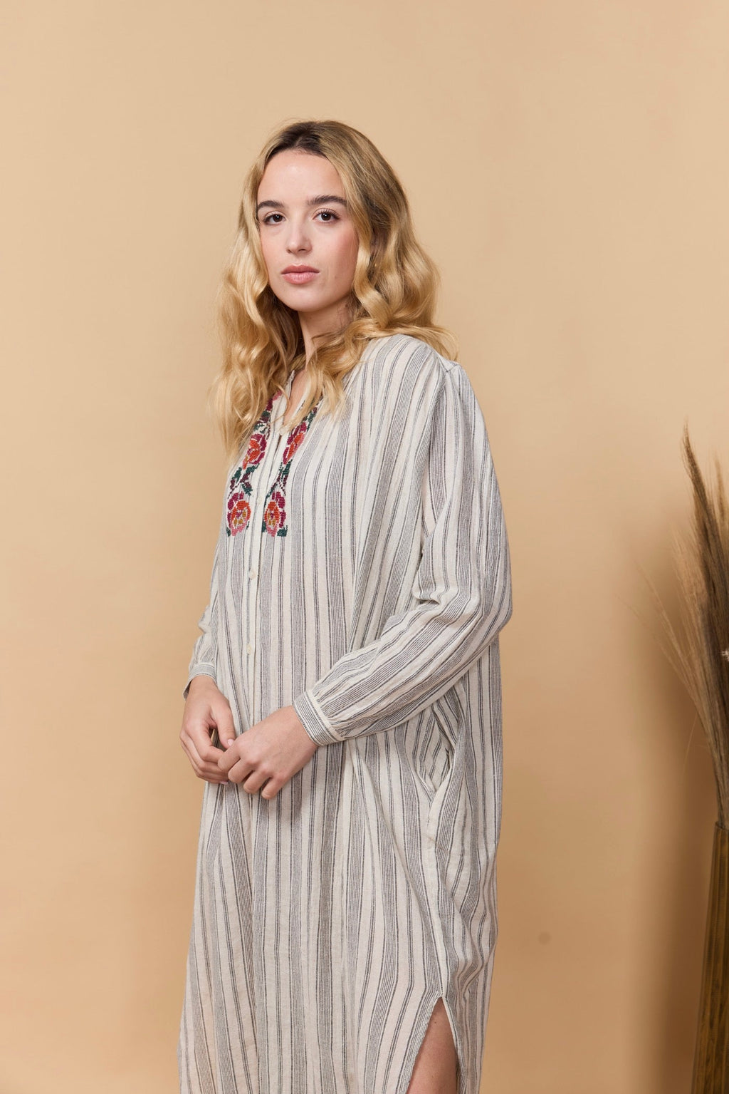 Vestido Sismik - Stripe