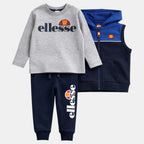 Ellesse Boys 3 Piece Set - Black