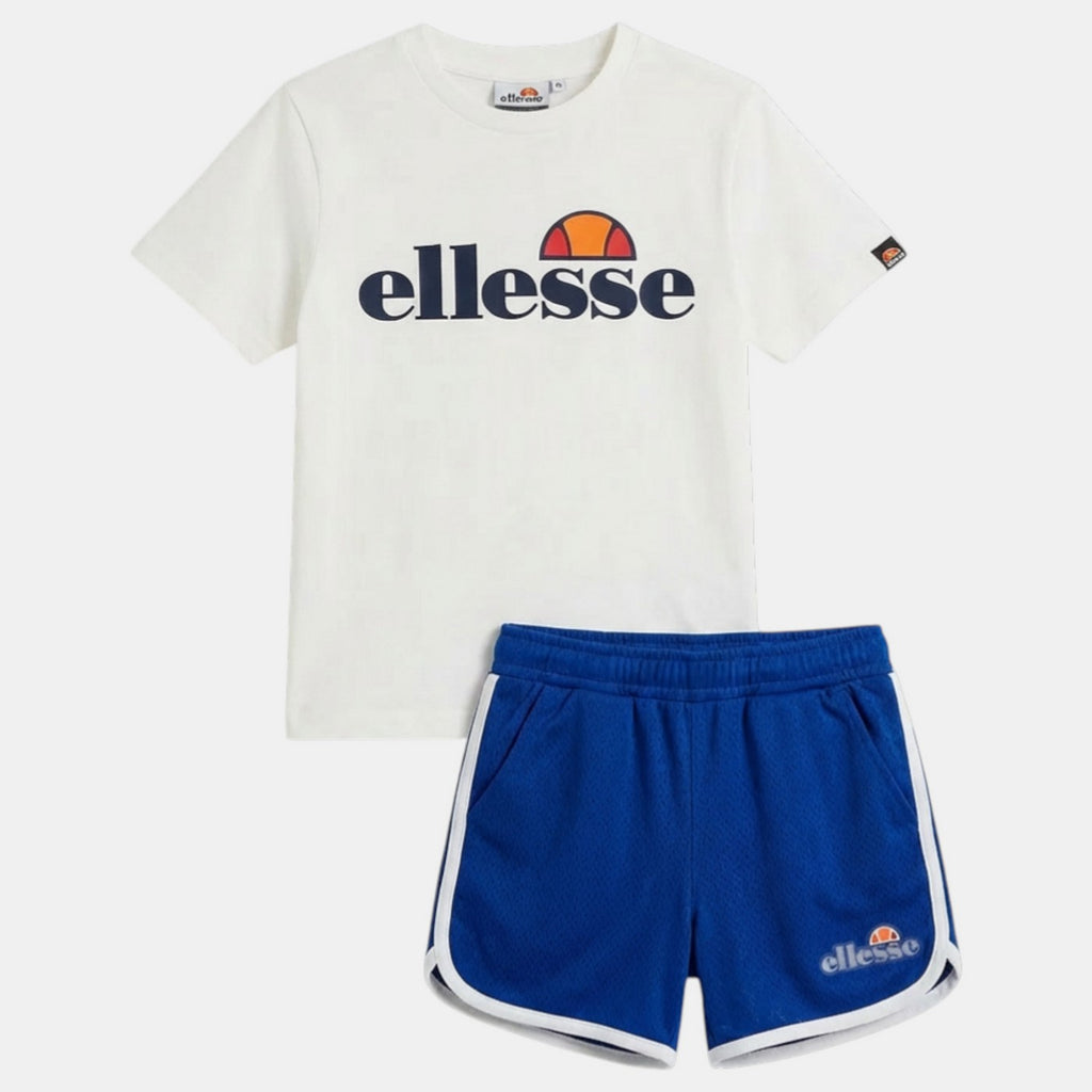 Ellesse Conjunto De 3 Piezas De Camiseta, Shorts Y Calcetines - Azul