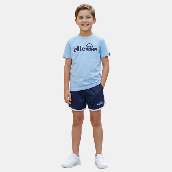 Ellesse 3 Piece T-Shirt, Shorts And Socks Set - Blue