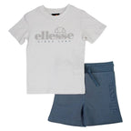 Pack of 2 Ellesse Boys' T-Shirts and Shorts - Blue/White