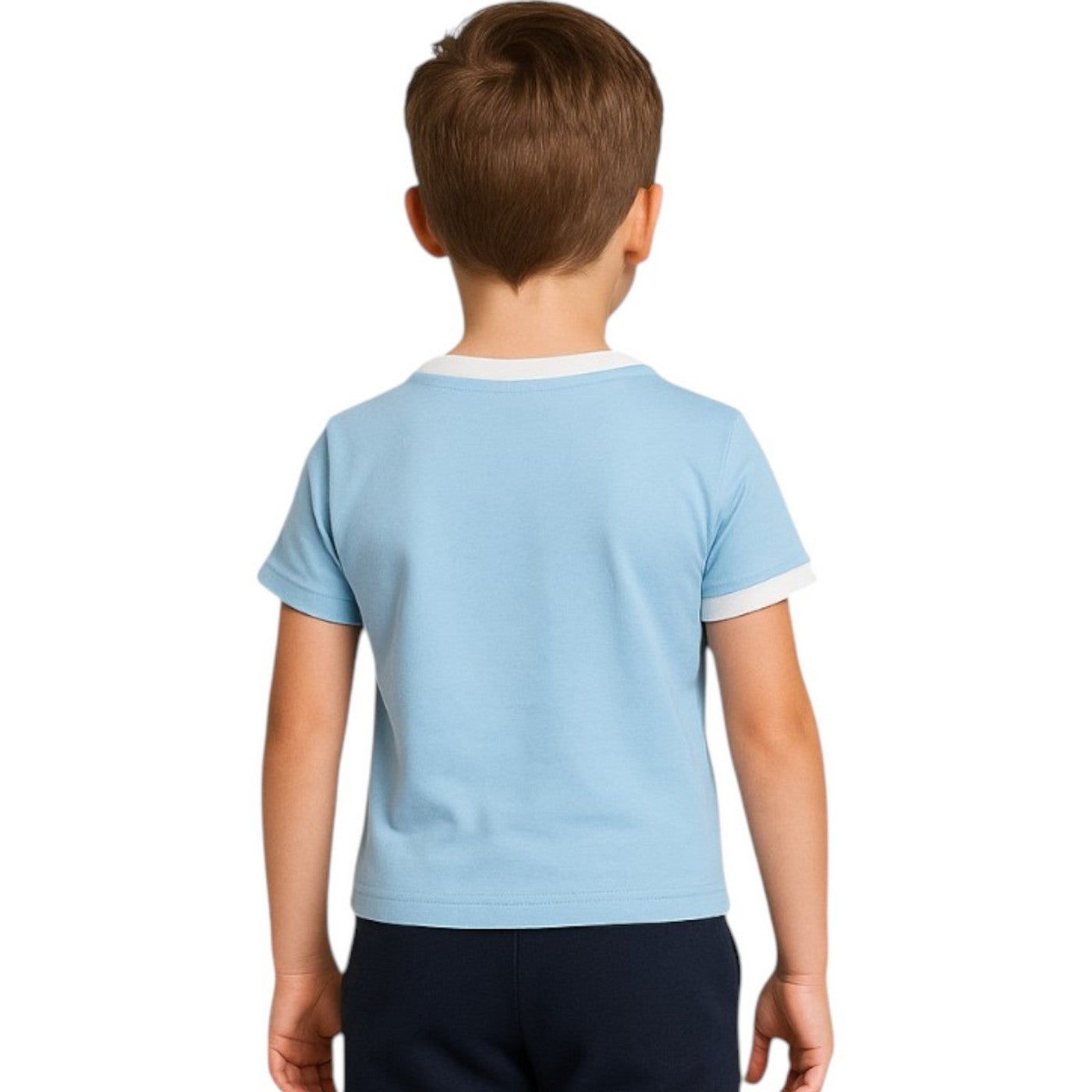Pack of 2 Ellesse Boys' T-Shirts and Jogging Pants - Navy/Blue