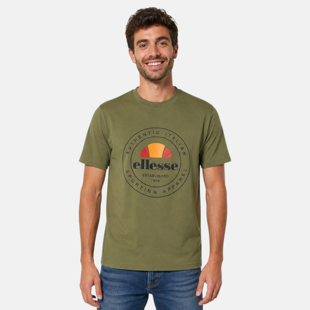 Camiseta de manga corta Ellesse Hombre - Caqui
