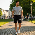 Bermudas de hombre Ellesse de la S a la Xxl - Negro