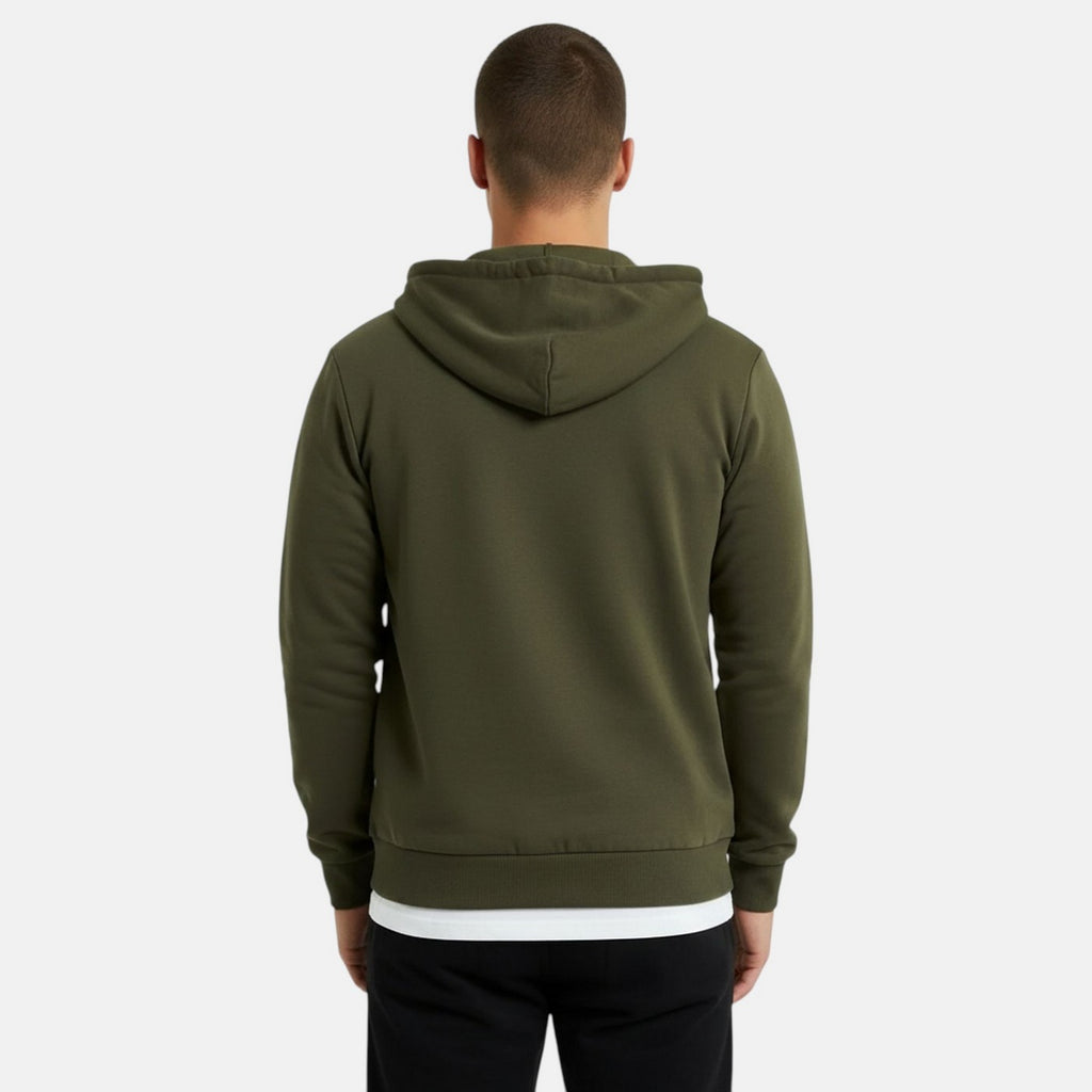 Ellesse Men's Hooded Jacket S to Xxl - Khaki