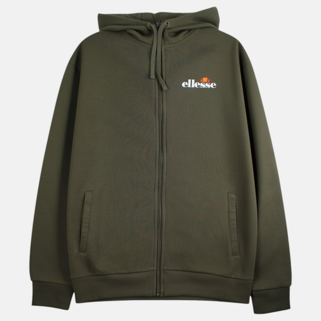 Ellesse Men's Hooded Jacket S to Xxl - Khaki