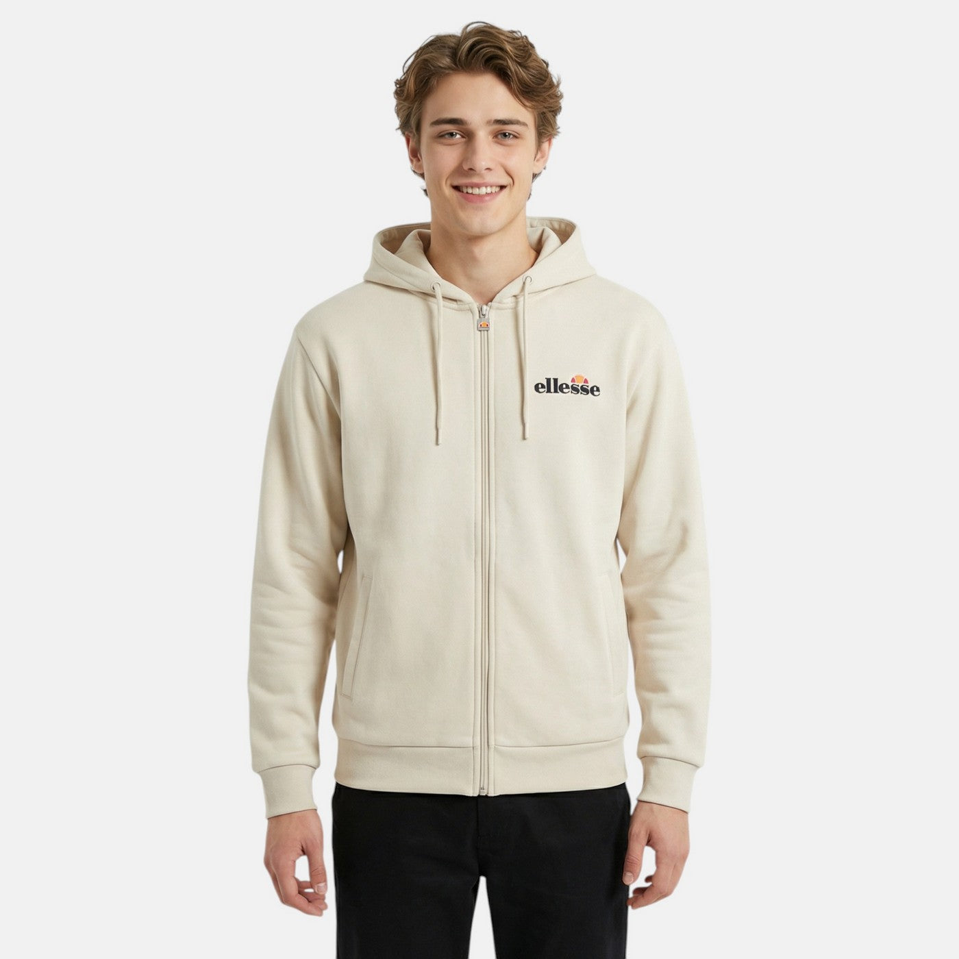 Veste À Capuche Ellesse Homme Du S Au Xxl - Beige