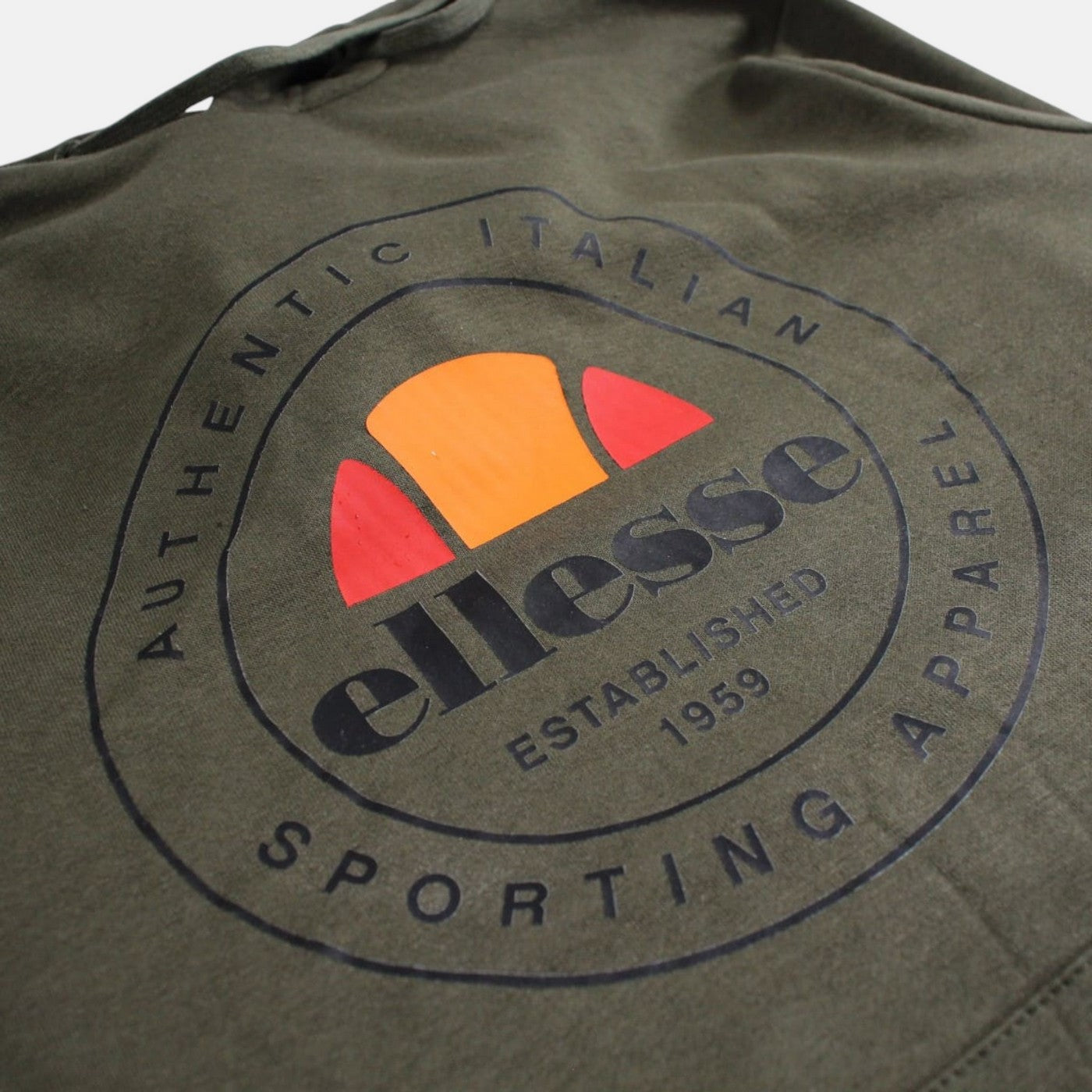 Sudadera con capucha Ellesse Hombre S a Xxl - Caqui