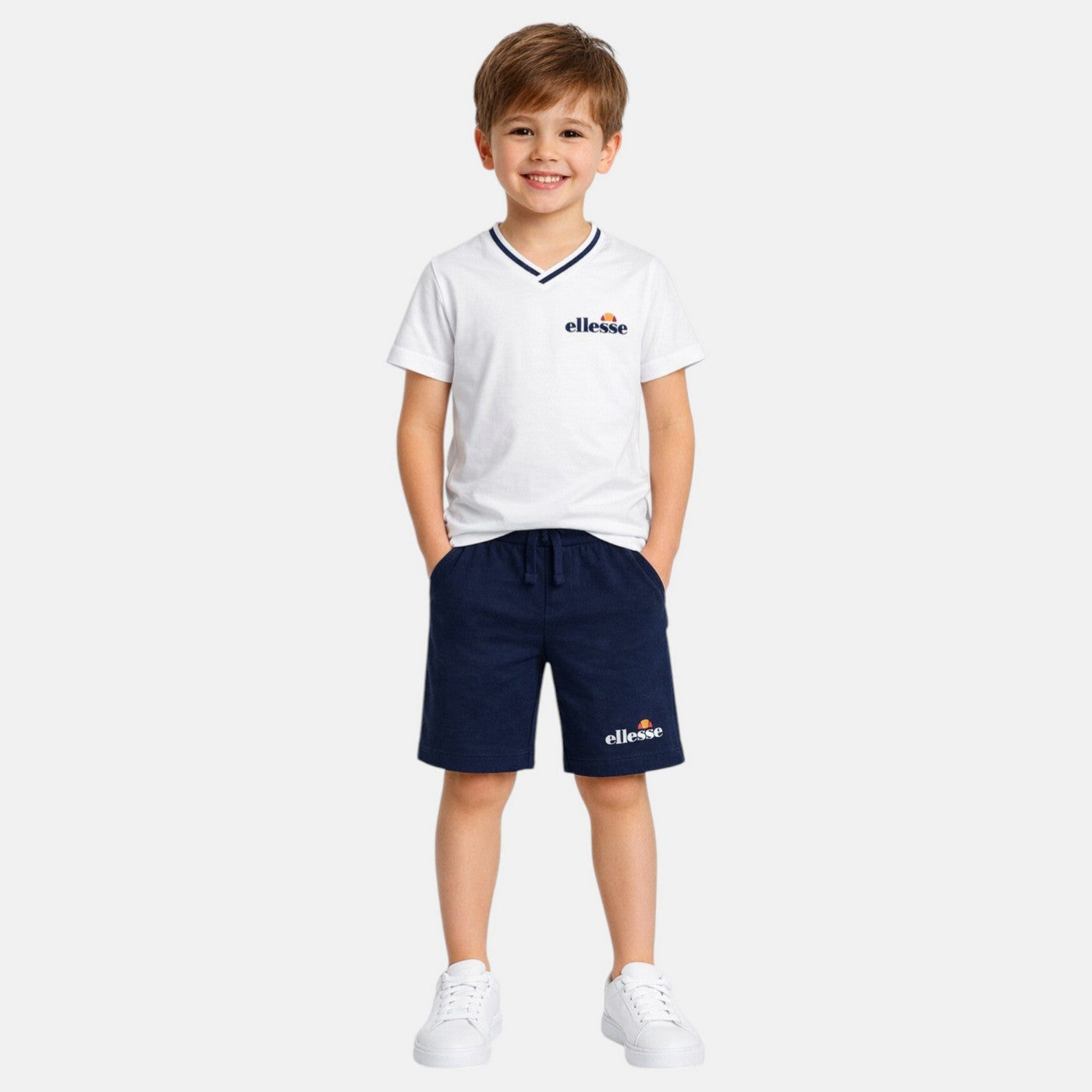 Conjunto niño Ellesse - Blanco