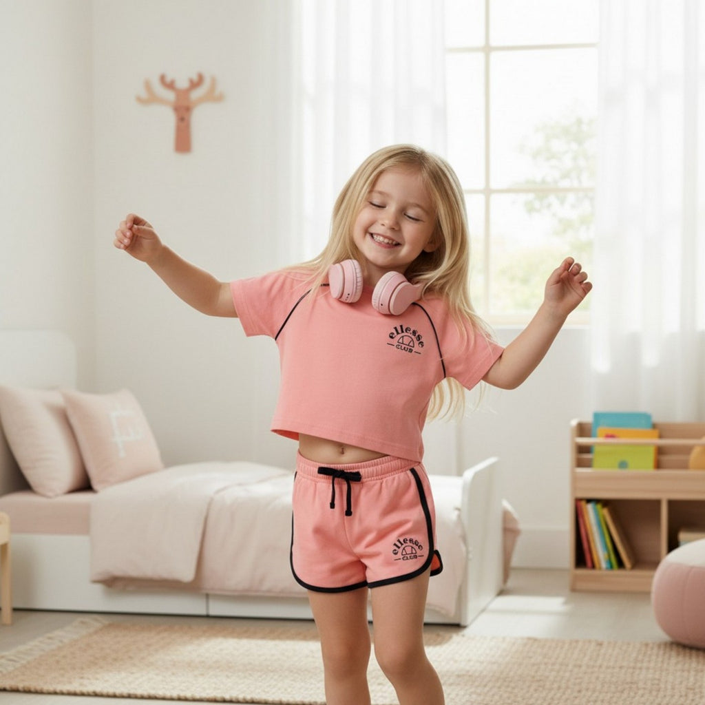 Ellesse Girls' Set - Pink