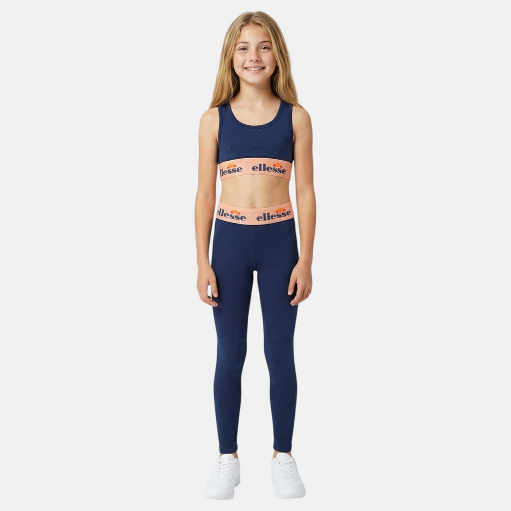 Ensemble 3 Pièces Ellesse Fille - Marine